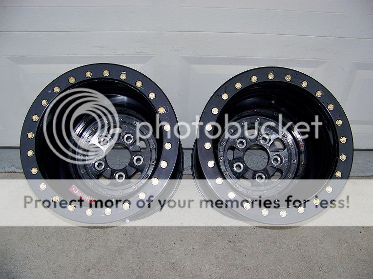 SFI 15.4 Sanders 16x16 Beadlock Rear Racing Wheels FOR SALE!!!