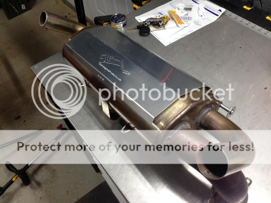 SLP Performance SlipOn Exhaust Fits Polaris RANGER RZR XP 900 2012